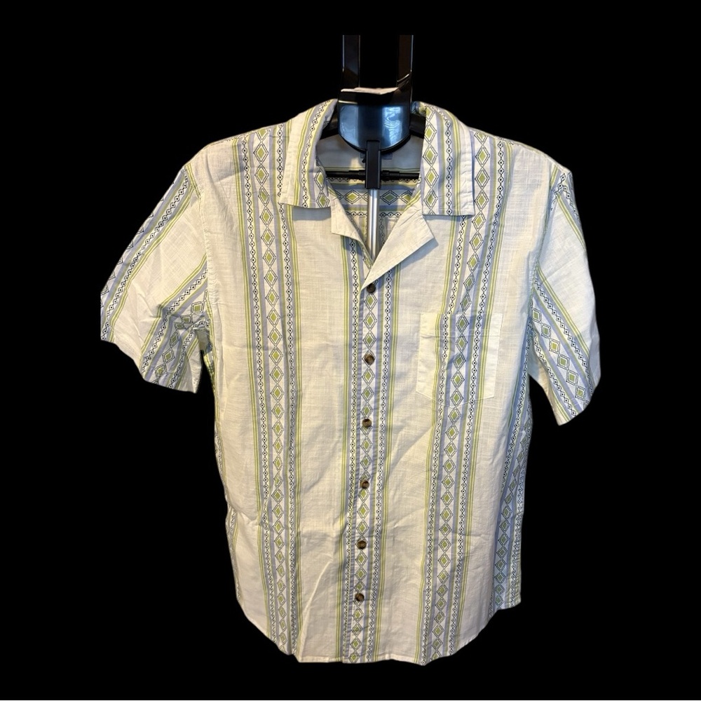 Men's Patterned Short Sleeve Shirt